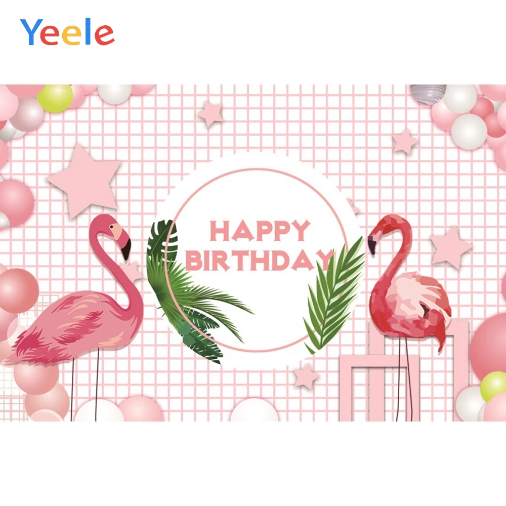 

Yeele Baby Birthday Kids Shower Party Cartoon Photography Vinyl Backdrops Personalized Photographic Background For Photo Studio