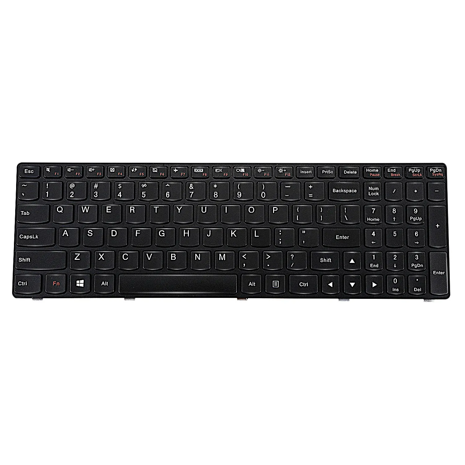 Соответствуют указанным в таблице английскую клавиатуру для lenovo G500 G505 G500A G510 G700 G700A G710 G710A - Цвет: Black