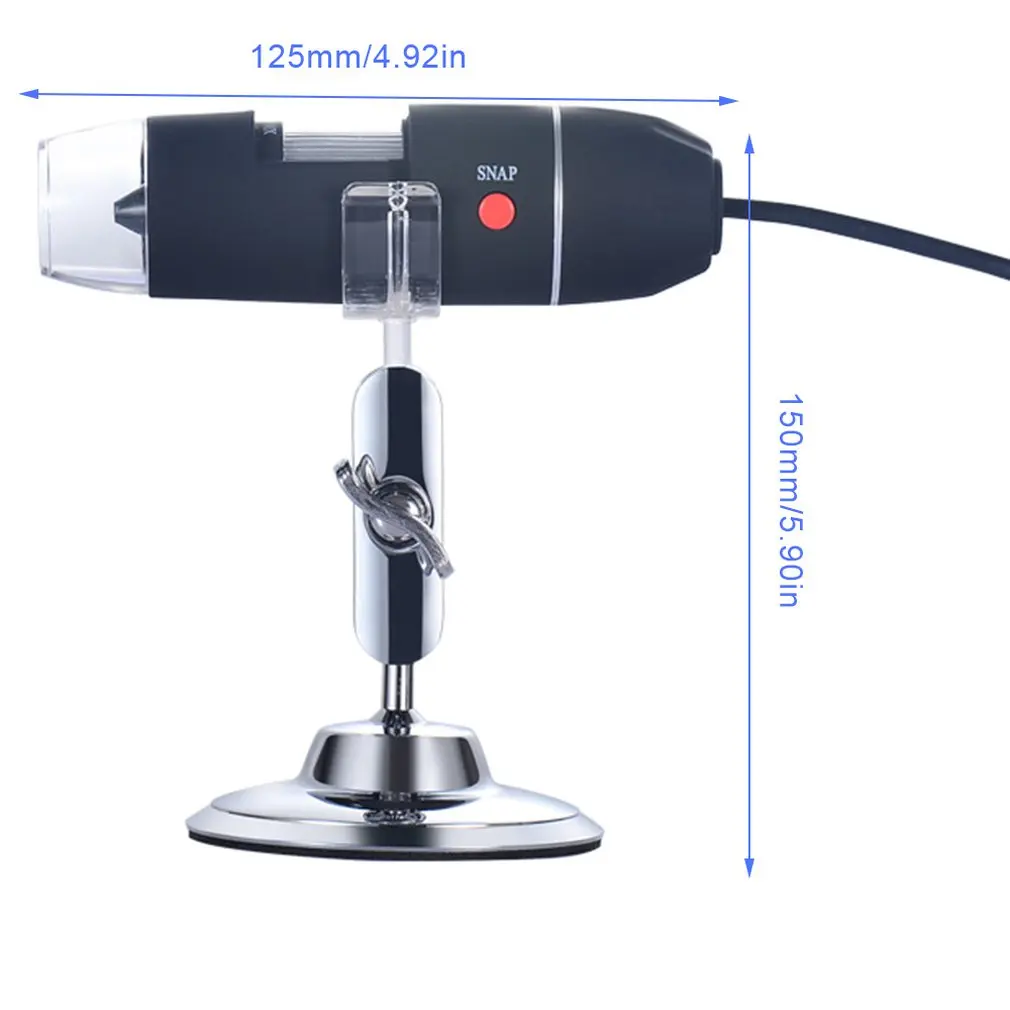 500x цифровой микроскоп с камерой с 8 светодиодный свет хорошие инструменты для детей, студентов, взрослых USB микроскоп