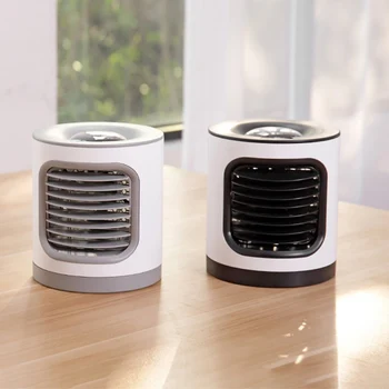 

Household Projection Lamp Rotating Air Purifier Fan Usb Charging Negative Ion Air Conditioning Fan Multi-Function Table Lamp Fan
