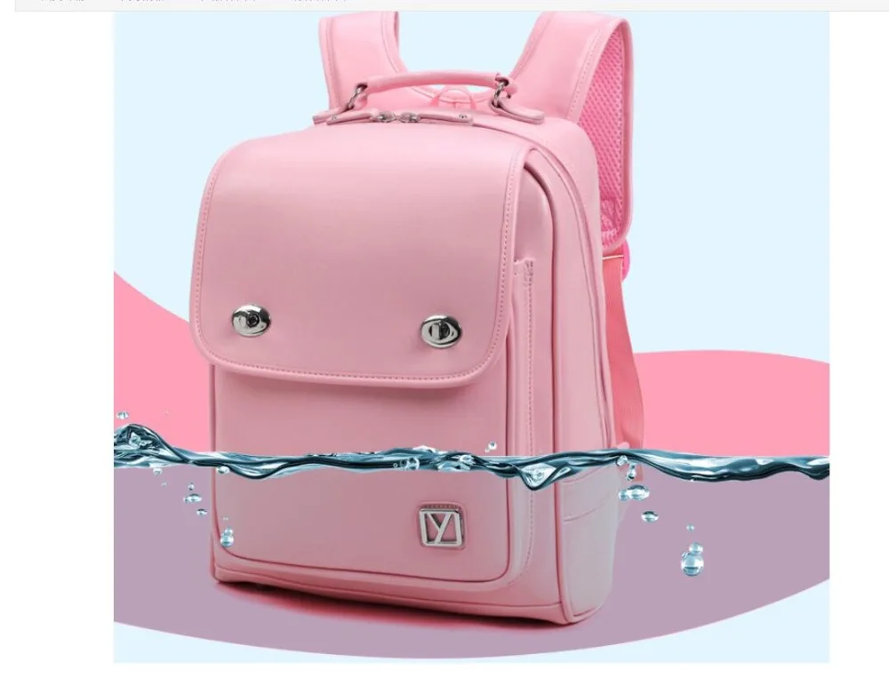 Japão Escola Mochila para meninas garoto Ortopédico