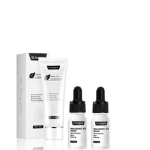 Dr.Sugarm, зеленый чай, Очищающая маска, гиалуроновая кислота, сыворотка, набор для ухода за лицом, увлажняющий, против старения, против морщин, крем для лица