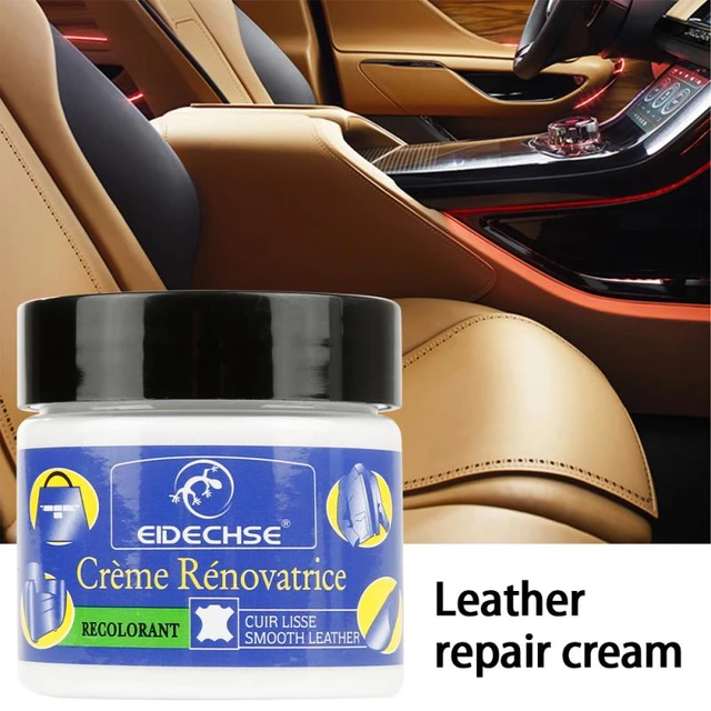 50ml Liquid Leather Repair Cream Furniture Car Seats Sofa Scratch Cracks  Rips Repair Paint Care Tools