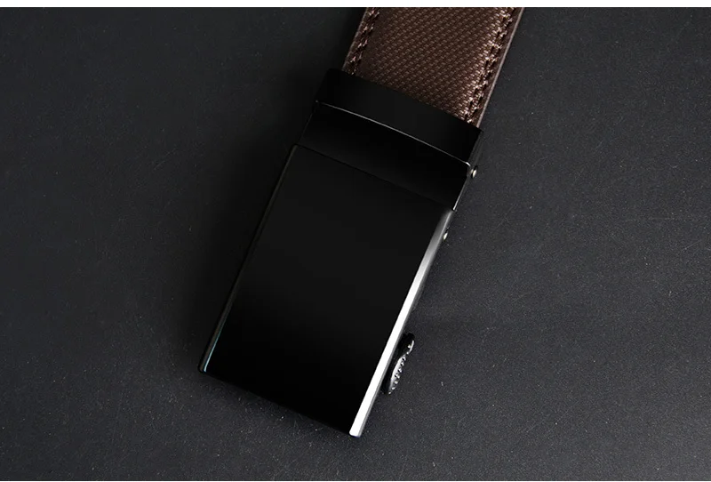 COWATHER Men Belt Cow Genuine Leather Male Strap Cowskin Automatic Buckle Belts Cowhide Alloy Buckle Men Straps Newest Waistband mens braided leather belt