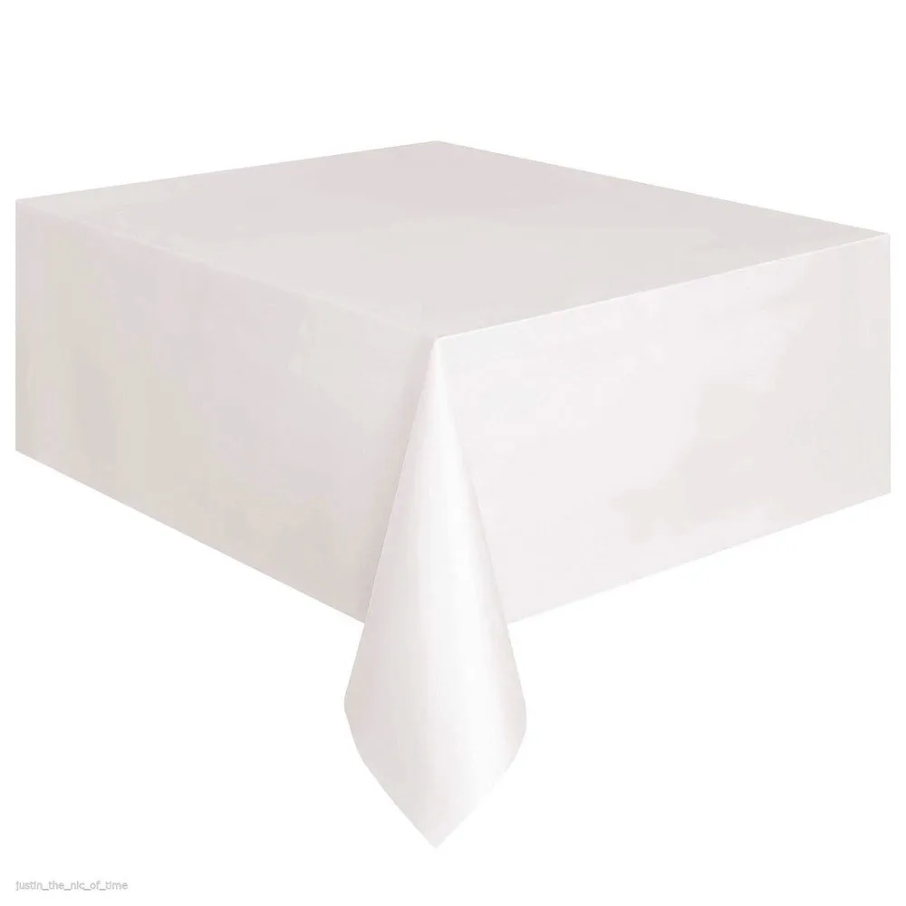 Кухонное покрытие для стола 183x137 см одноразовые пластиковые прямоугольные скатерти для скатерти протирать вечерние скатерти чехлы для домашнего декора