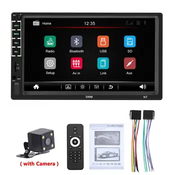 

Car Radio MP5 Player 2 Din android Autoradio for ford focus 2 VW passat Car Stereo Audio Radio Mirror Link Car accessories