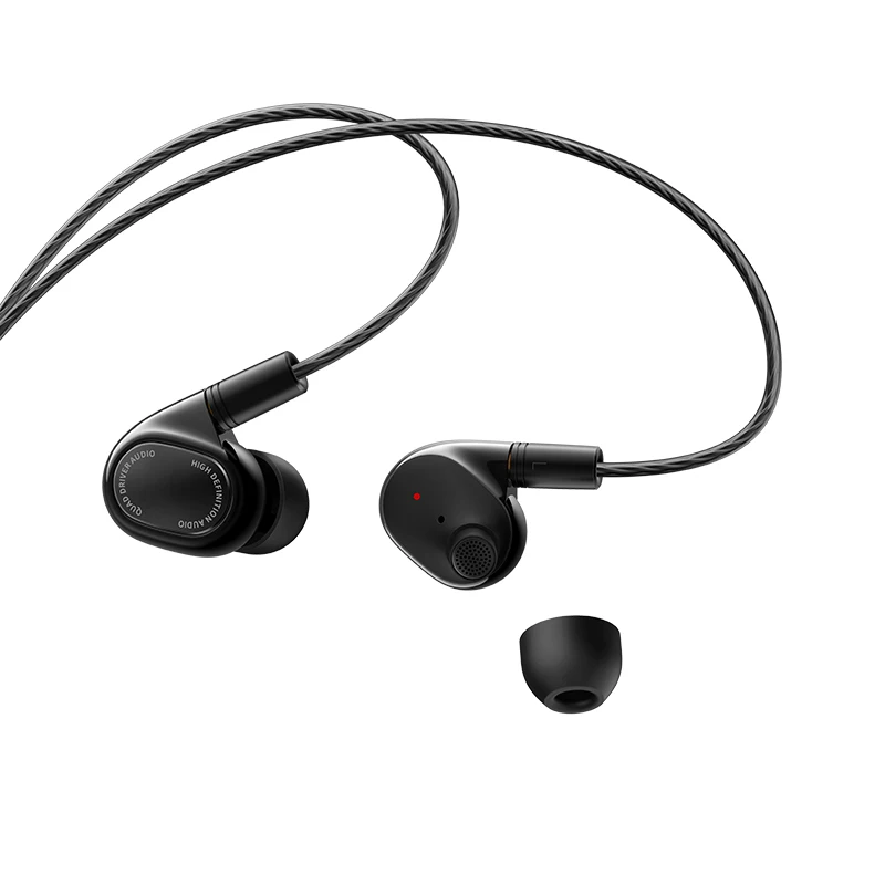 Xiaomi Hybrid Technology Four Units Audiophile Headphones Type C 3 5mm Bluetooth wired LDAC Hi Res Audio Earbuds with Microphone