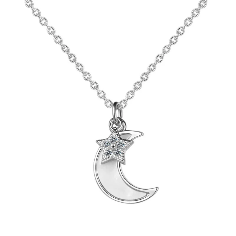 

Женское ожерелье из серебра 925 пробы, с цирконом