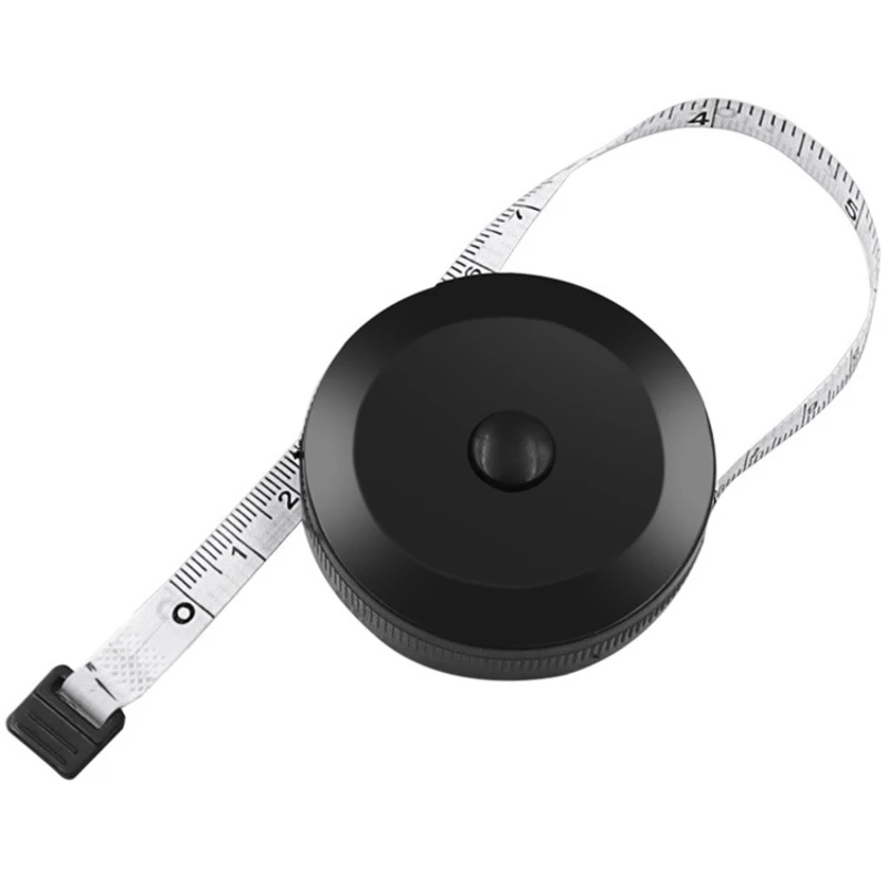 surface roughness gauge 1.5M/60Inch Sewing Tailor Tape Measure Body Measuring Ruler Soft Centimeter Meter Dual Sided Retractable Tools Sewing Tools electromagnetic radiation detector