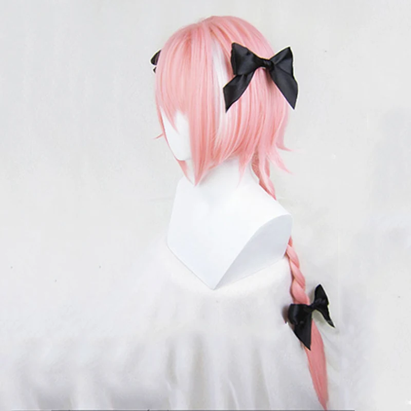 Аниме Fate Apocrypha Косплей парики Astolfo Kuro No Rider косплей парик термостойкие искусственные волосы для париков Хэллоуин вечерние женские парики