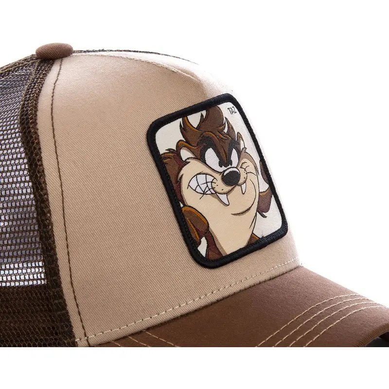 capslab-tasmanian-devil-taz2-looney-tunes-brown-trucker-hat (1)