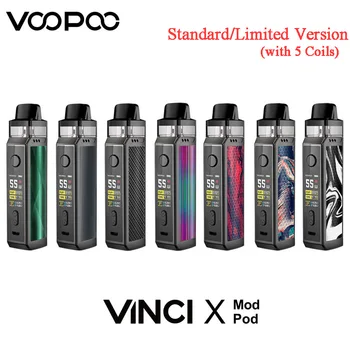 

New VOOPOO VINCI X Mod Pod Kit Limited Version 70w Vape with 5.5ml Capacity VINCI Pod PnP VM1 VM3 VM4 R1 R2 Coil E Cigarette