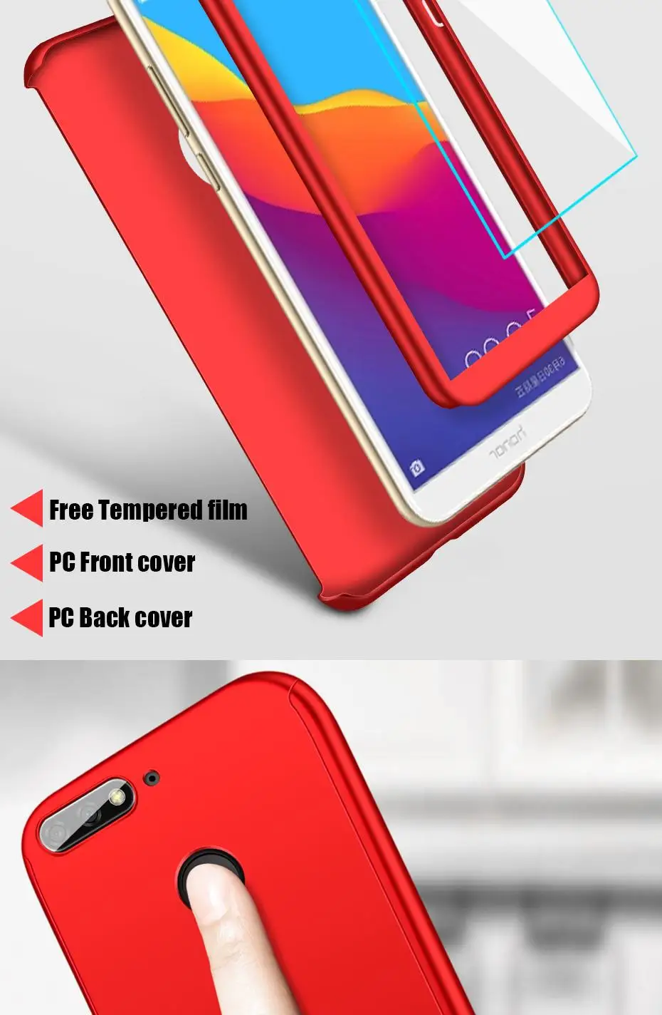 360 полный защитный чехол для телефона huawei Nova 5 Pro Y7 Y6 prime Y5 чехол на Honor 9X 8X 10i 20i чехол со стеклом