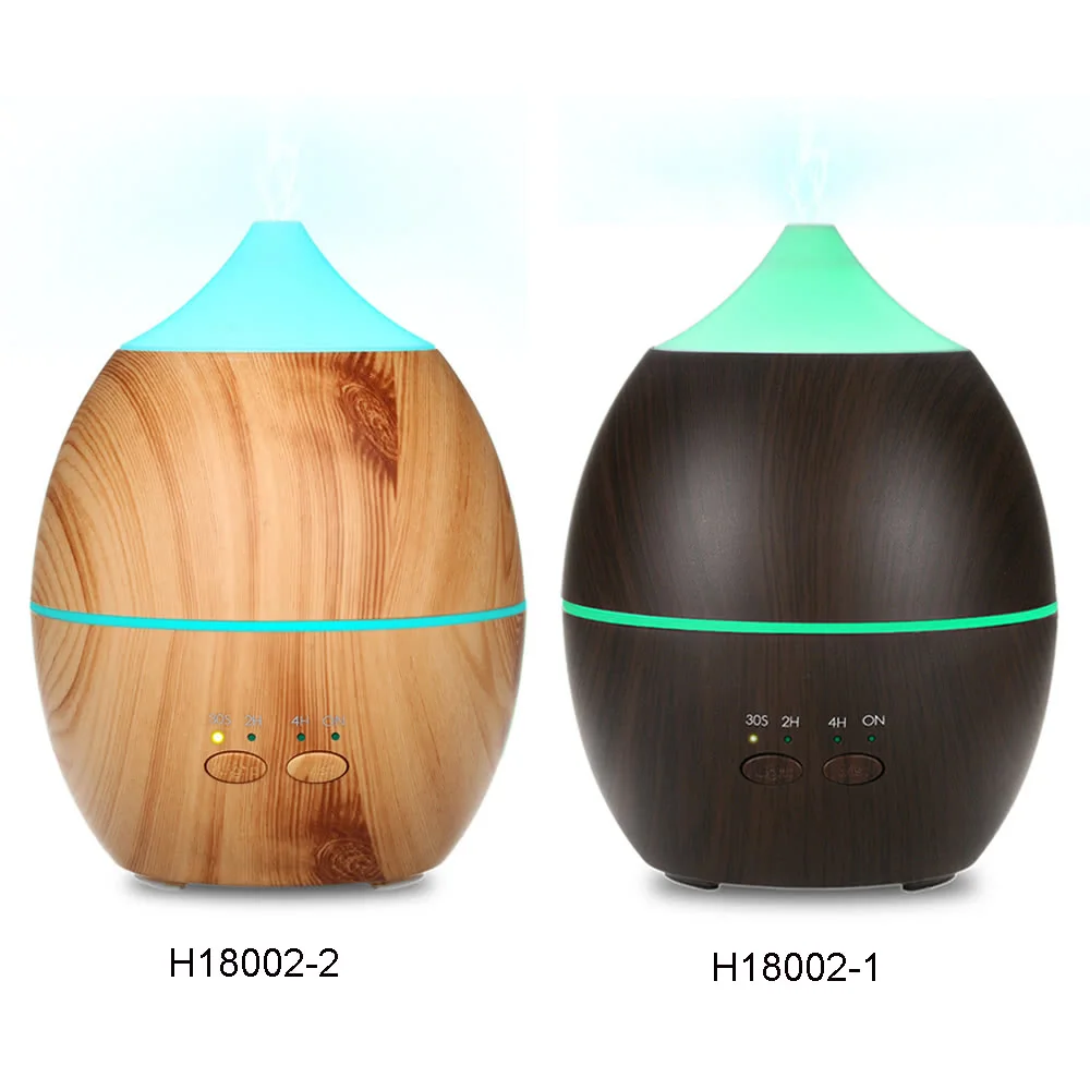 Portable 300ml Essential Oil Aroma Diffuser Ultrasonic Humidifier Air Aromatherapy Atomizer LED Lights for Home Office Study