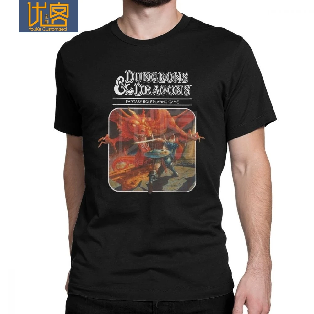 Подземелья и Драконы футболка для мужчин Flavor Town Dnd Guy Fieri топы с принтом одежда