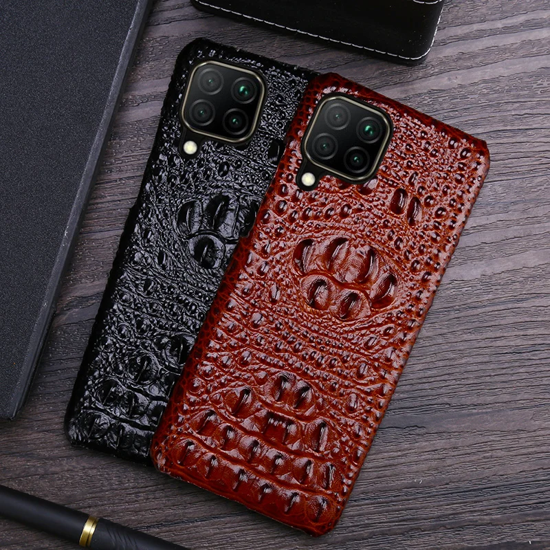 Luxury Phone Case For Huawei P20 P30 Mate 10 20 30 Pro lite case Y7 Y9 P Smart 2019 Dragon Head Case For Honor 8X 9X 10 20 lite huawei pu case