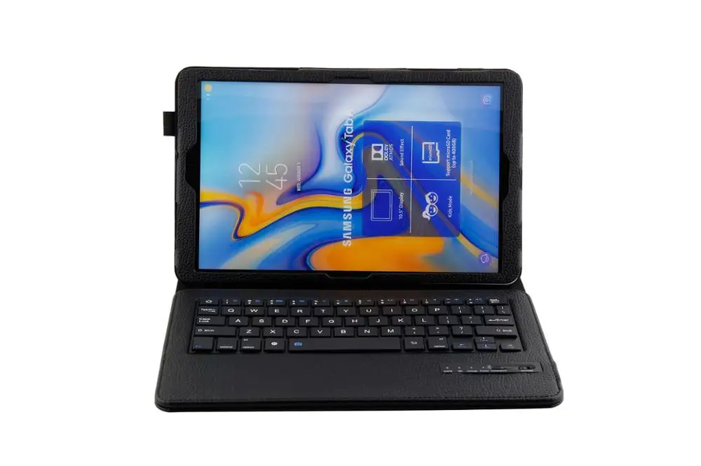 Ультратонкий раздельный чехол для клавиатуры с Bluetooth Samsung TAB A 10 5 T590/T595|Чехлы