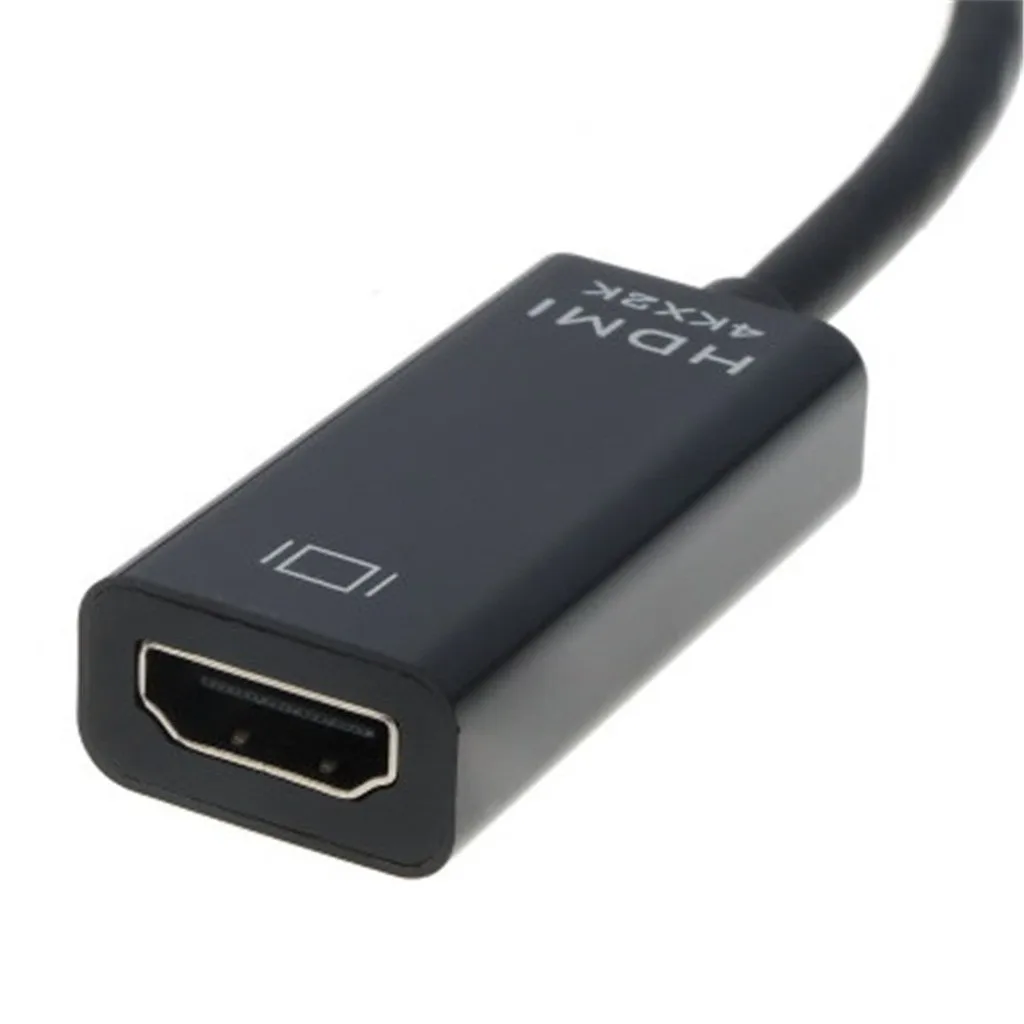 H15 Мини Dp к Hdmi hd-конвертер адаптер Встроенный умный чип-преобразователь Поддержка 4K Мини Dp к Hdmi hd-конвертер адаптер
