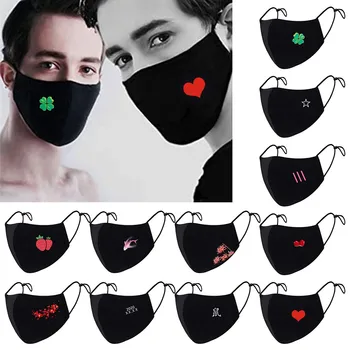

In store Face Mask Scarf Mascarilla Mascarar Cotton Face Mask Activated Carbon Washable And Reusable Lot Maska Mascarillas#B90