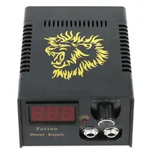 Набор для тату 10 цветов, наборы чернил для татуировки, одиночные машины с черным светодиодный дисплеем, источник питания для тату, полные комплекты для татуировки PX110025