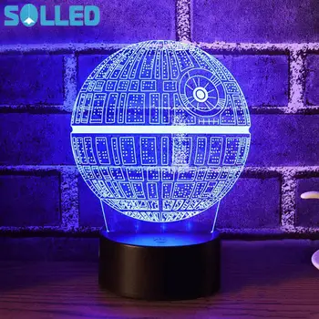

Touch Switch Light Base Pedestal for 3D Colorful LED Light (without Light)