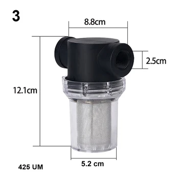 

Garden Pond 20mm/25mm/32mm Inline Mesh Strainer Water Pump Irrigation High Flow Pipeline Filter DNJ998