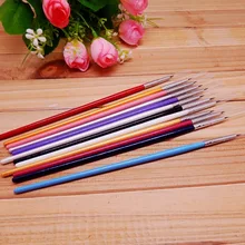 Карандаш для маникюра оптом деревянная клюшка 12 цветов 12 набор Хуа Би Флюоресцентный маркер маникюрные принадлежности специальное предложение