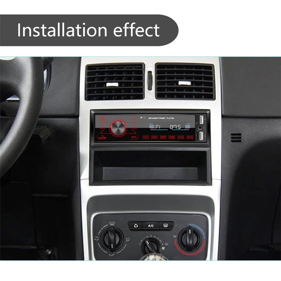 1DIN 12 В автомагнитолы стерео радио Mp3 плеер дистанционное управление цифровой Bluetooth аудио музыка стерео USB/TF/AUX-IN
