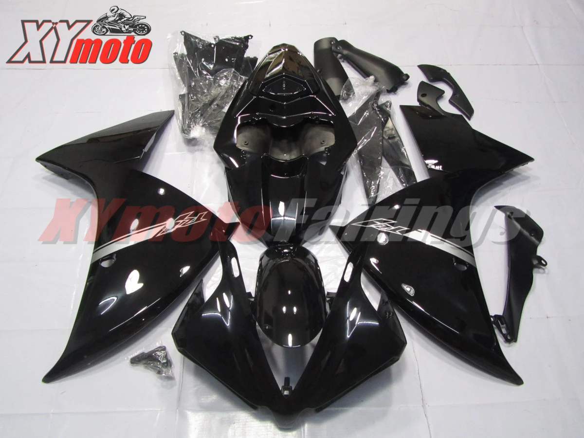 

Motorcycle Fairings Kit For Yamaha YZF1000 R1 13-14 Injection ABS Plastic Fairing R1 2013-2014 Gloss Black Bodyworks
