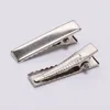 20pcs/lot 30/40/45/55mm Flat Metal Single Prong Alligator Hairpin Clip Base For DIY Hair Clips Jewelry Making ► Photo 2/6