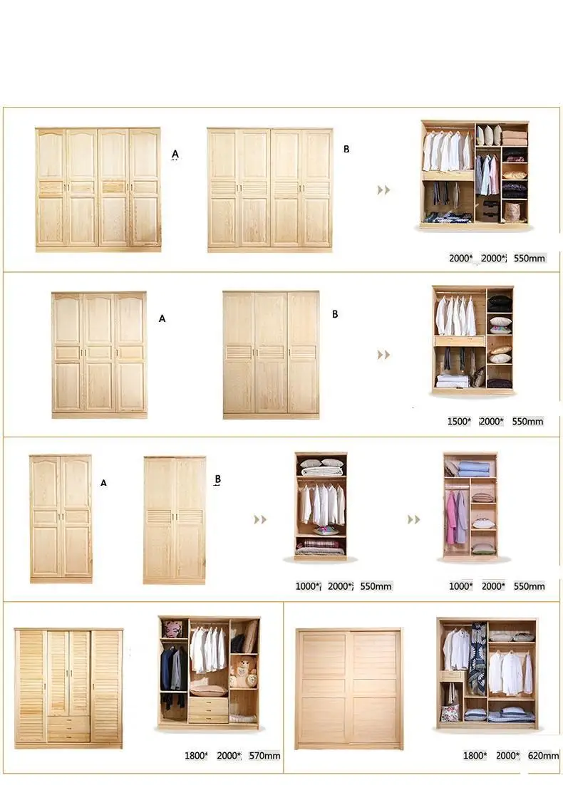 Meuble Rangement Armario Ropero Home Lemari Pakaian Madera деревянный потертый шик деревянный шкаф для спальни