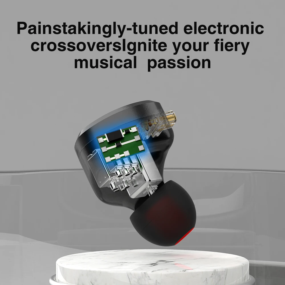 TRN BA8 16BA Driver Unit In Ear Earphone 18