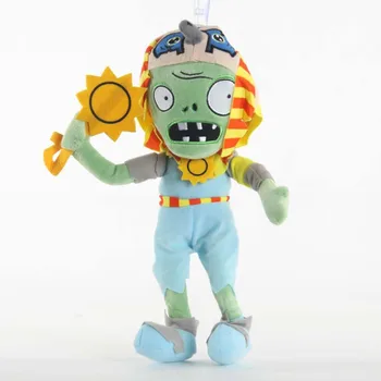 

Plants vs Zombies Plush Toys 30cm PVZ Zombies Cosplay The pharaoh of egypt Plush Toy Soft Stuffed Toys Doll for Kids Children