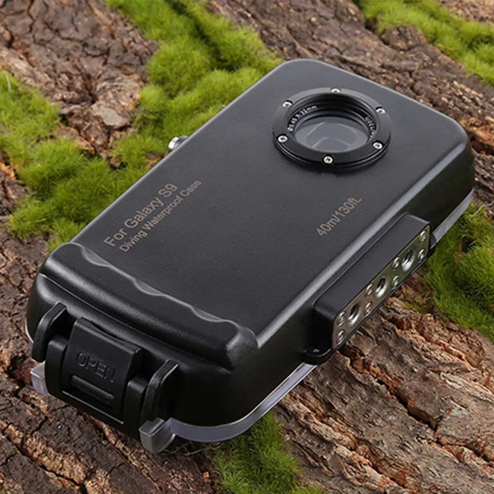 

Mobile Phone Dustproof Photography Lanyard Cover Protective Case Underwater 40m Accessories Surfing ABS Diving For Galaxy S9 S9+