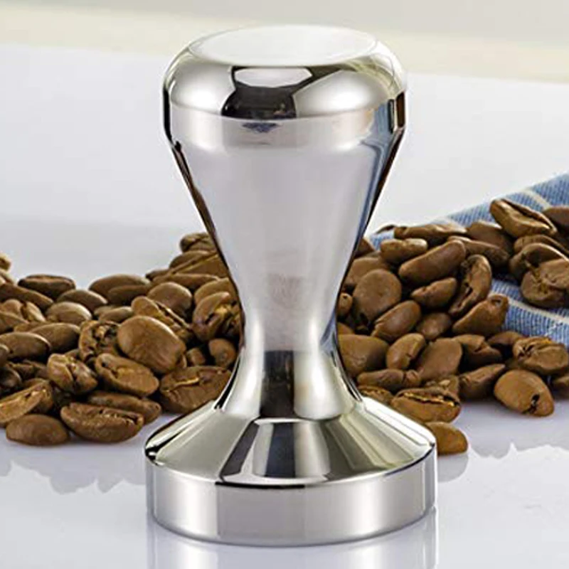 

IYouNice 1PC 51MM Aluminium Alloy Coffee Tamper Base Coffee Bean Pressure Powder Hammer Coffee Pressure Bar High Quality