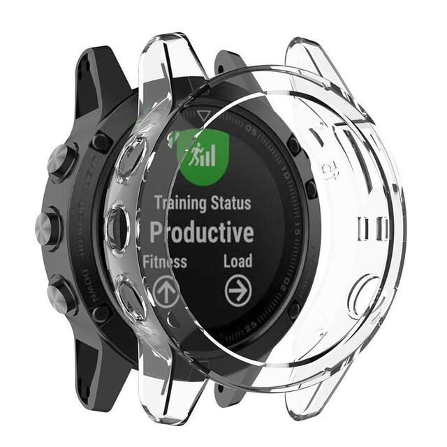 Cases for Garmin Fenix 5X 5S 5 Plus Protector Soft TPU Protect Shell Slim Watch Protective Case Cover Watchband Accessories