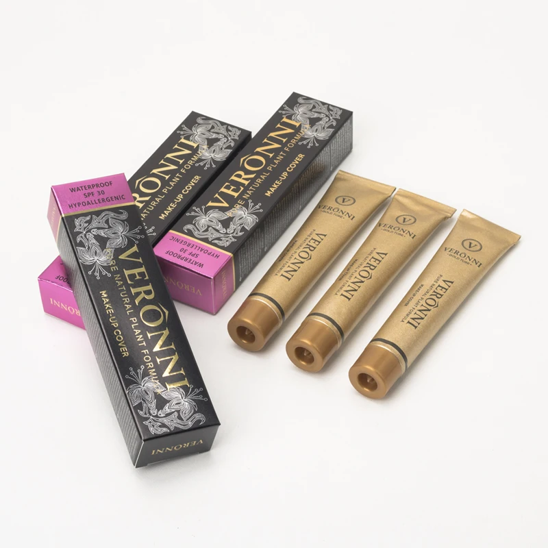 VERONNI Full Cover 14 Colors Liquid Concealer консилер Makeup 40g Eye Dark Circles Cream Face Corrector Waterproof Make Up Base