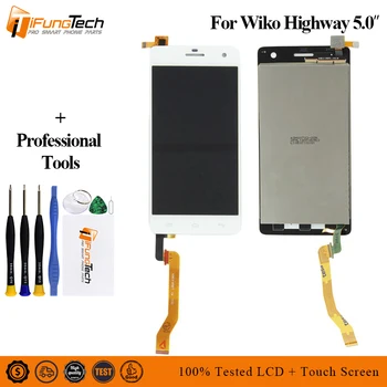 

For Wiko Highway LCD Display +Touch Screen Assembly For Highway lcd Digitizer +free tools