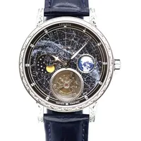 2021 Tourbillon Mechanical Men's Watch Fashion Super Starry Sky Moon Phase Luminous Sapphire Men Skeleton Tourbillon Wristwatch