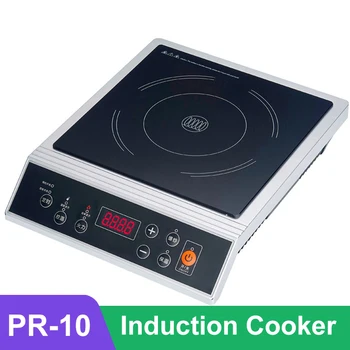 

Boiler 2800W 220V Stainless Steel Induction Cooker fire Waterproof Stove High-power Cooktop Burner Commercial