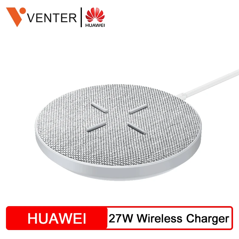 Оригинальное Беспроводное зарядное устройство huawei SuperCharge Max 27 Вт, стандарт Qi, сертифицировано для mate 30 Pro iPhone 11 Pro Max