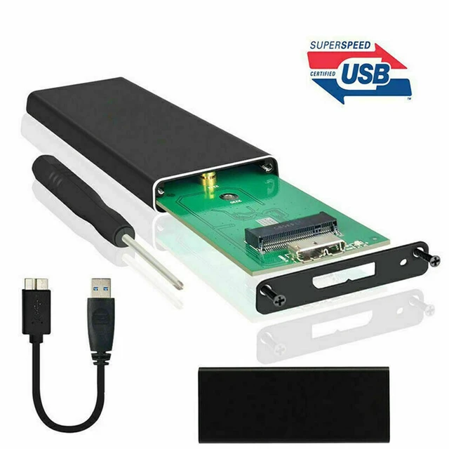 M.2 SSD [NGFF] to USB 3.0 / SATA III 2.5-Inch Enclosure Adapter