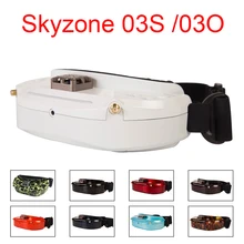 Skyzone SKY03 SKY03O O светодиодный SKY03S 03O 03 S 5,8 ГГц 48CH разнообразие FPV очки поддержка OSD DVR HDMI с головой трекера вентилятор светодиодный для RC