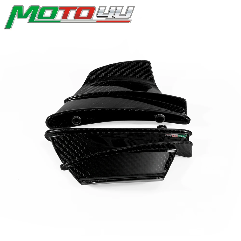 

For BMW S1000RR S1000R S 1000RR S 1000R Gloss 100% Carbon Fiber Motorcycle Winglets Aerodynamic Wing Kit