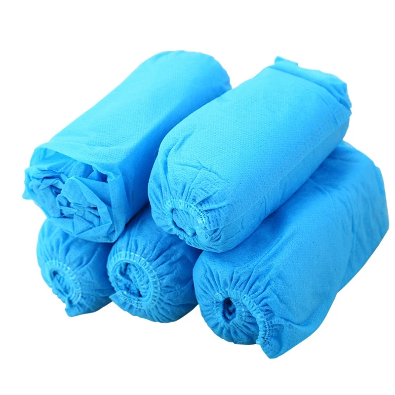 

500Pcs Disposable Shoe Cover Dustproof Non-Slip Shoe Cover Child Student Adult Non-Woven Shoe Cover Home Foot Cover