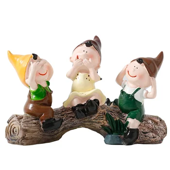 

CREATIVE MODERN HOME DECORATION RESIN ORNAMENTS CUTE ORNAMENTS BIRTHDAY GIFTS THREE DOLLS SCULPTURE GIFTS ACCESSORIES FURNISHING