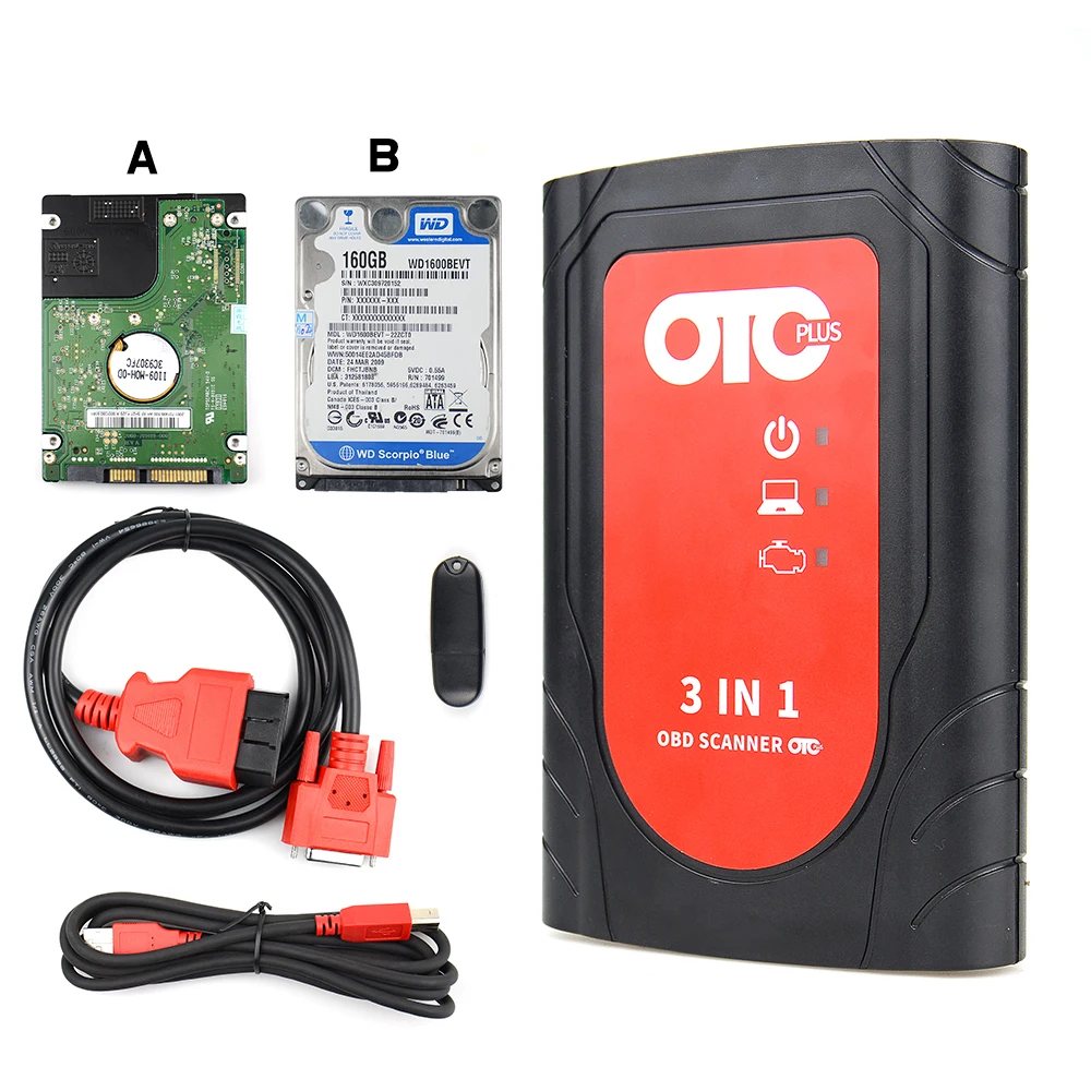 OTC Plus 3 в 1 диагностический инструмент новейший OBD сканер авто инструмент OTCFor T-oyota для n-issan для V-olvo Поддержка нескольких языков