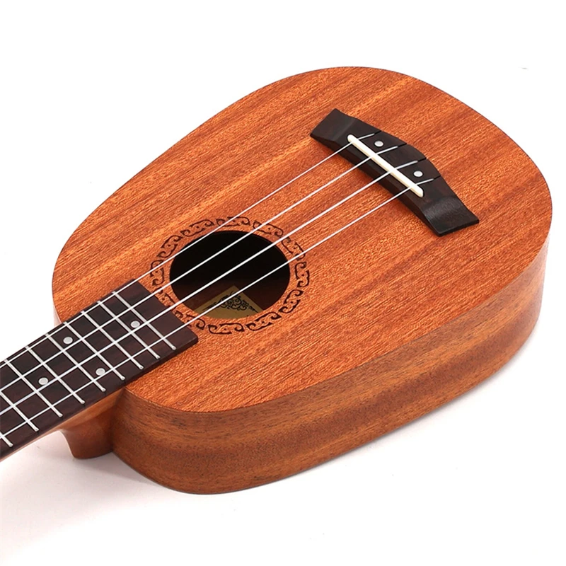 Aklot Soprano Ukulele 21 Pouces Acajou Yukulele Débutants Petite