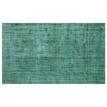 

Handmade Green Vintage Overdyed Turkish Area Rug 174x281 Cm-5'9''X9'3''