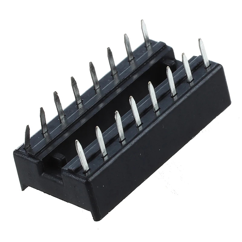 10 шт. двойной ряд через отверстие 2x8 Pin DIP IC розетки Блок адаптер